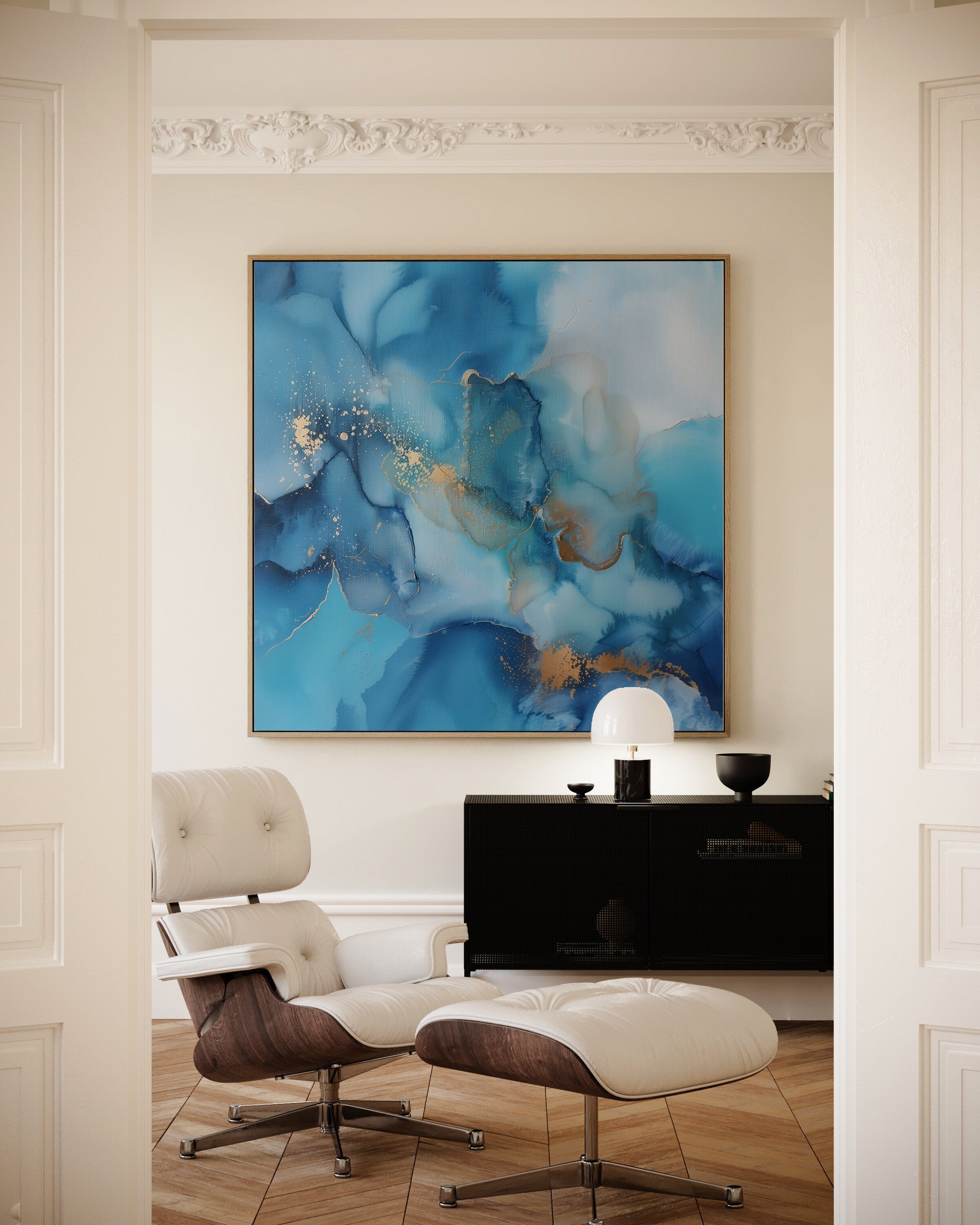 Unique Abstract Art Print, Vibrant Wall Decor, Modern Canvas Artwork, Colorful Statement Piece, Contemporary Living Room Art | 281