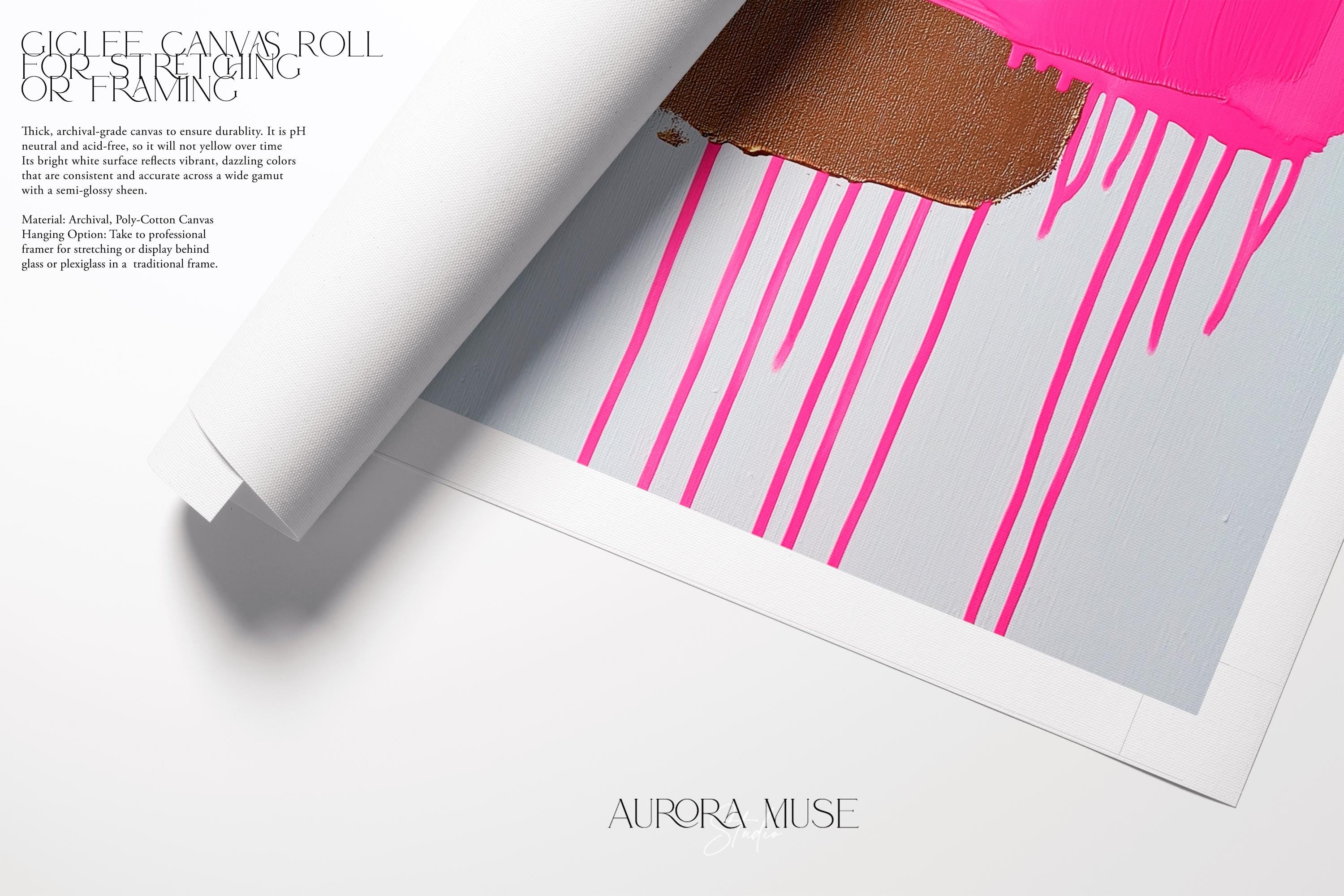 Pink Wall art, colorful abstract painting, large canvas art, modern abstract art, Oversized Art Print, abstract art | Aurora Muse 382
