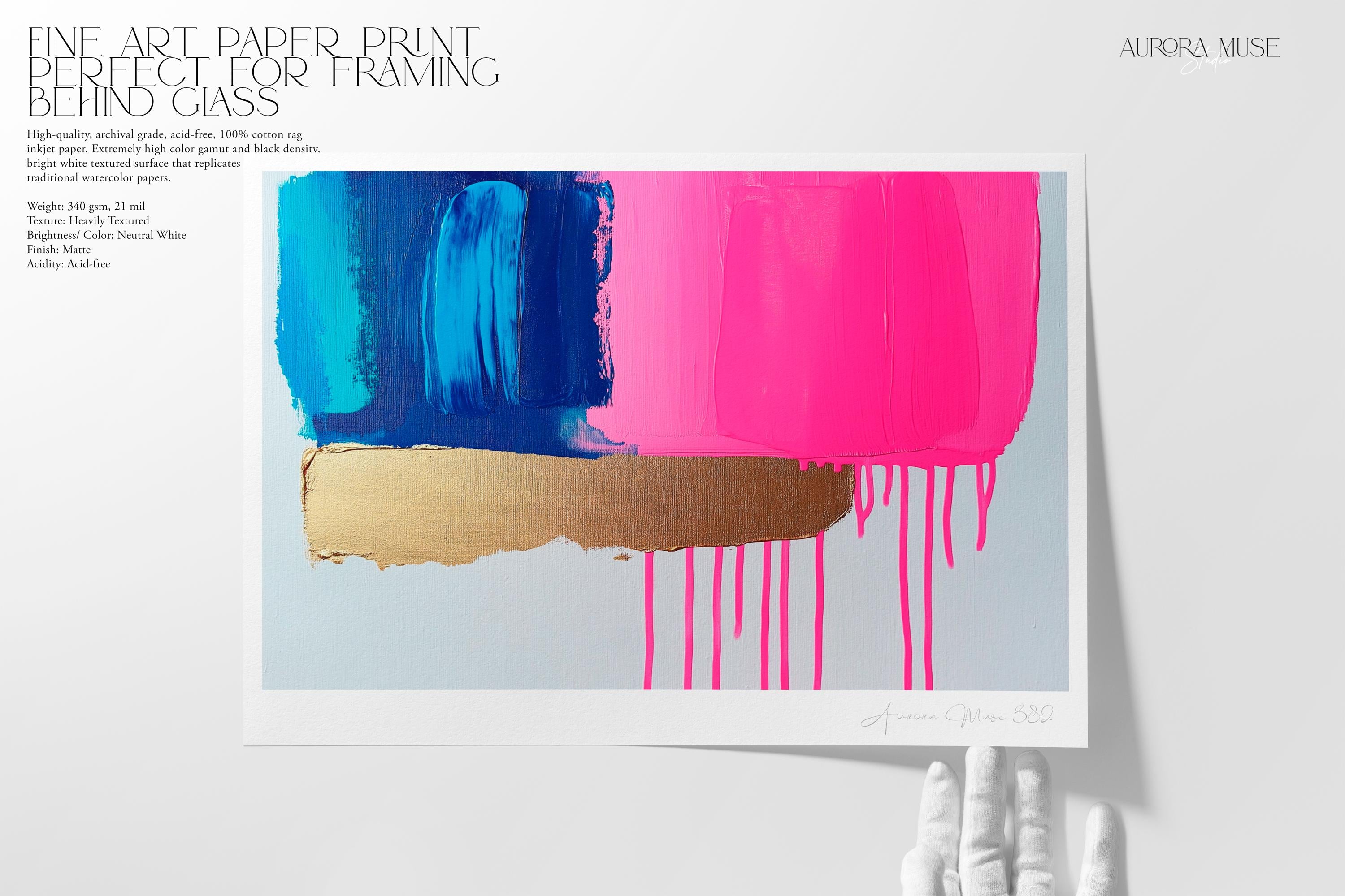 Pink Wall art, colorful abstract painting, large canvas art, modern abstract art, Oversized Art Print, abstract art | Aurora Muse 382