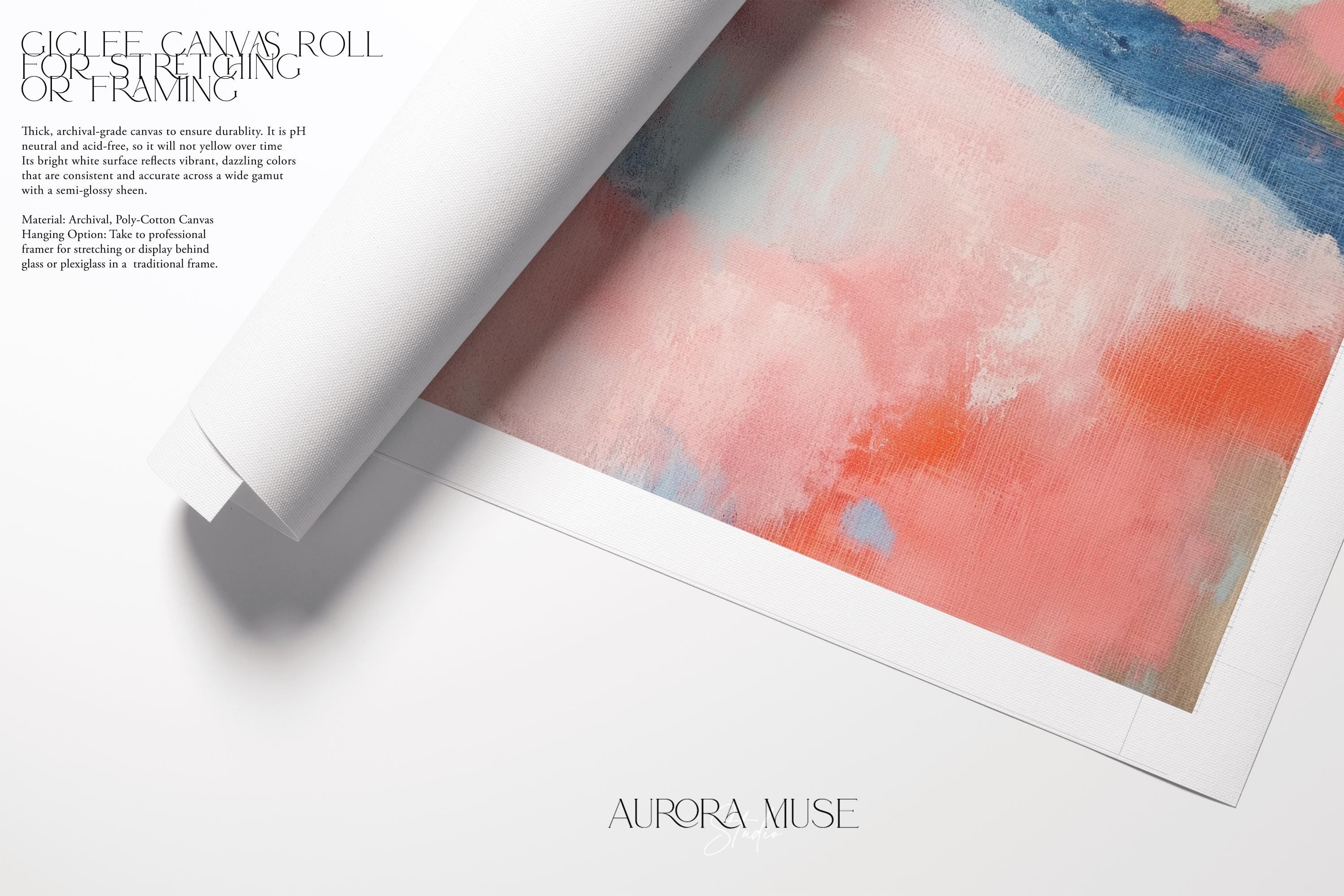 Oversized Canvas Art Abstract Pastel Landscape in Coral Blue Peach Bright Summer Wall Decor for Living Room or Office Muse Studio 384 Wall art prints, abstract painting, colorful wall art, living room decor, modern art, canvas wall art, abstract wall art, modern wall art, abstract print, living room art, home wall decor, statement artwork, abstract canvas print, vibrant art, bold color wall art, large modern painting, art for designers, artistic wall decor, unique home accent