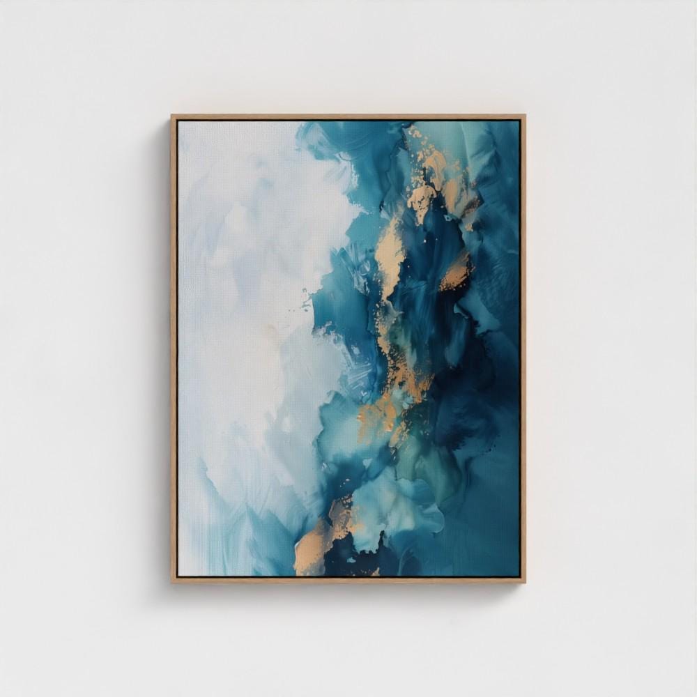 Wall Art · Blue Wall Art · Abstract Art Print · Minimalist Wall Art · Indigo Art · Maximalist Decor · Sky Wall Art · Night Sky Print | 331