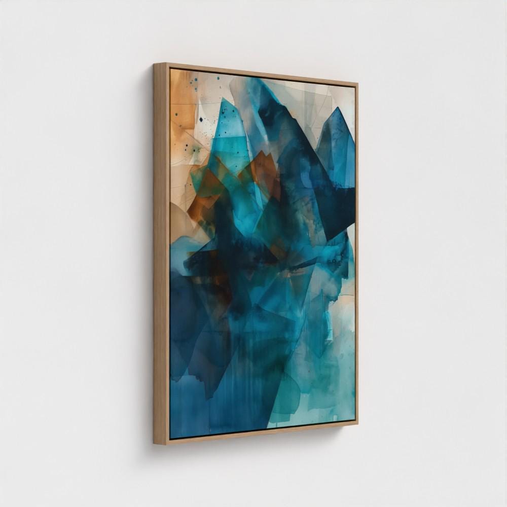 Teal wall art, large abstract painting, colorful print, Extra large abstract art, aqua teal and turquoise wall art, colorful print gift 345