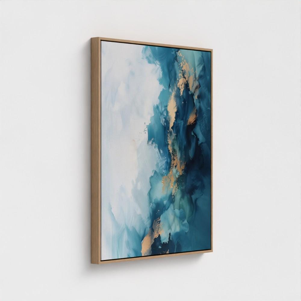 Wall Art · Blue Wall Art · Abstract Art Print · Minimalist Wall Art · Indigo Art · Maximalist Decor · Sky Wall Art · Night Sky Print | 331