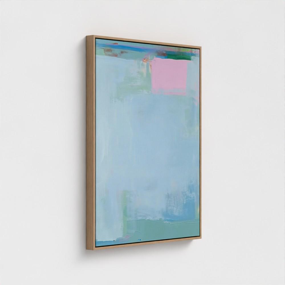 Large Abstract painting, colorful canvas, large abstract print, vertical painting, canvas painting, large art print, gift | Aurora Muse 281