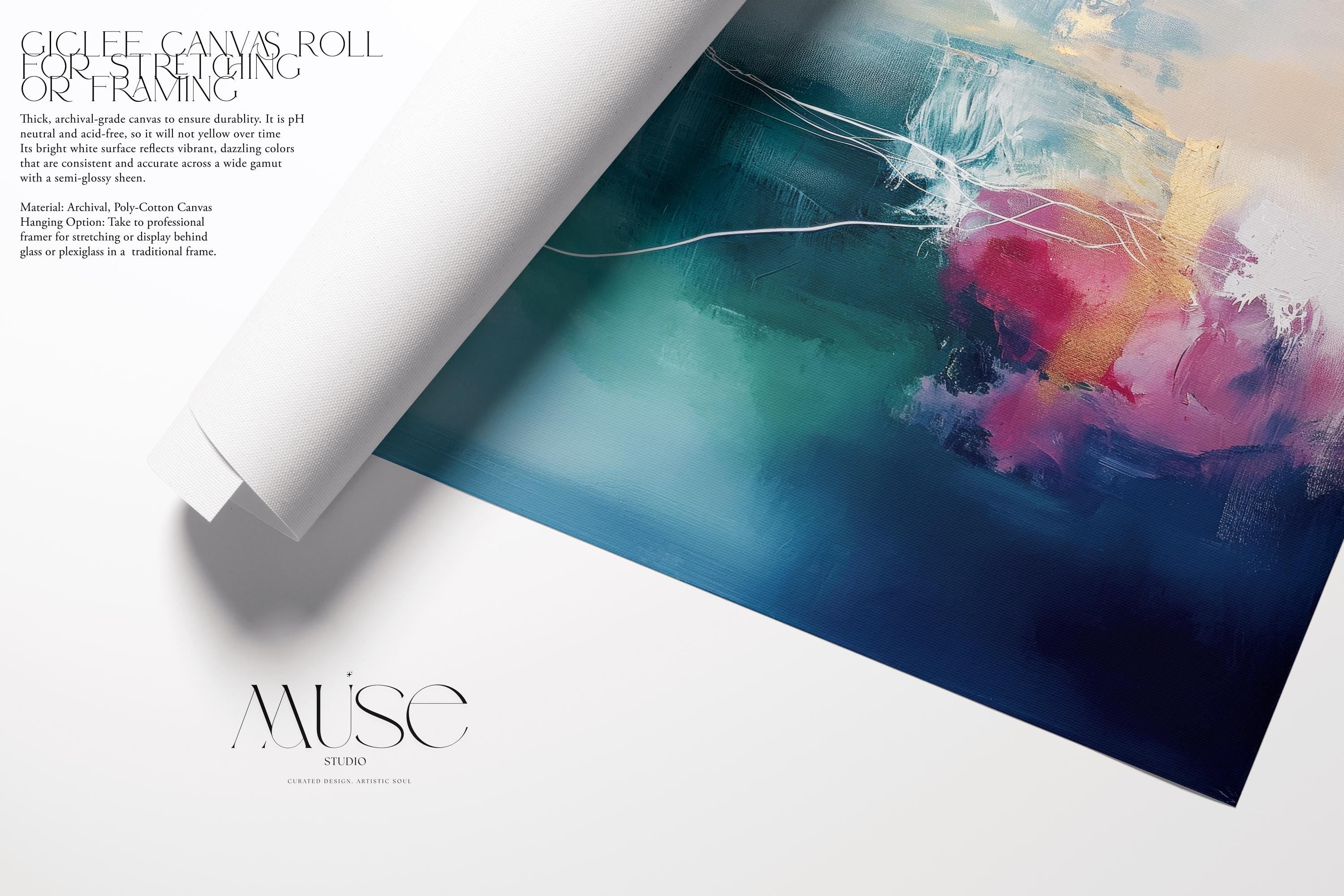 Abstract Fine Art Poster in Soft Pink and Blue, Square Wall Print for Designer Interiors, Dreamy Contemporary Artwork Modern Home Decor 202 wall art prints, living room decor, abstract painting, abstract art, modern wall art, modern art, living room art, abstract wall art, canvas wall art, wall art, abstract print, colorful wall art