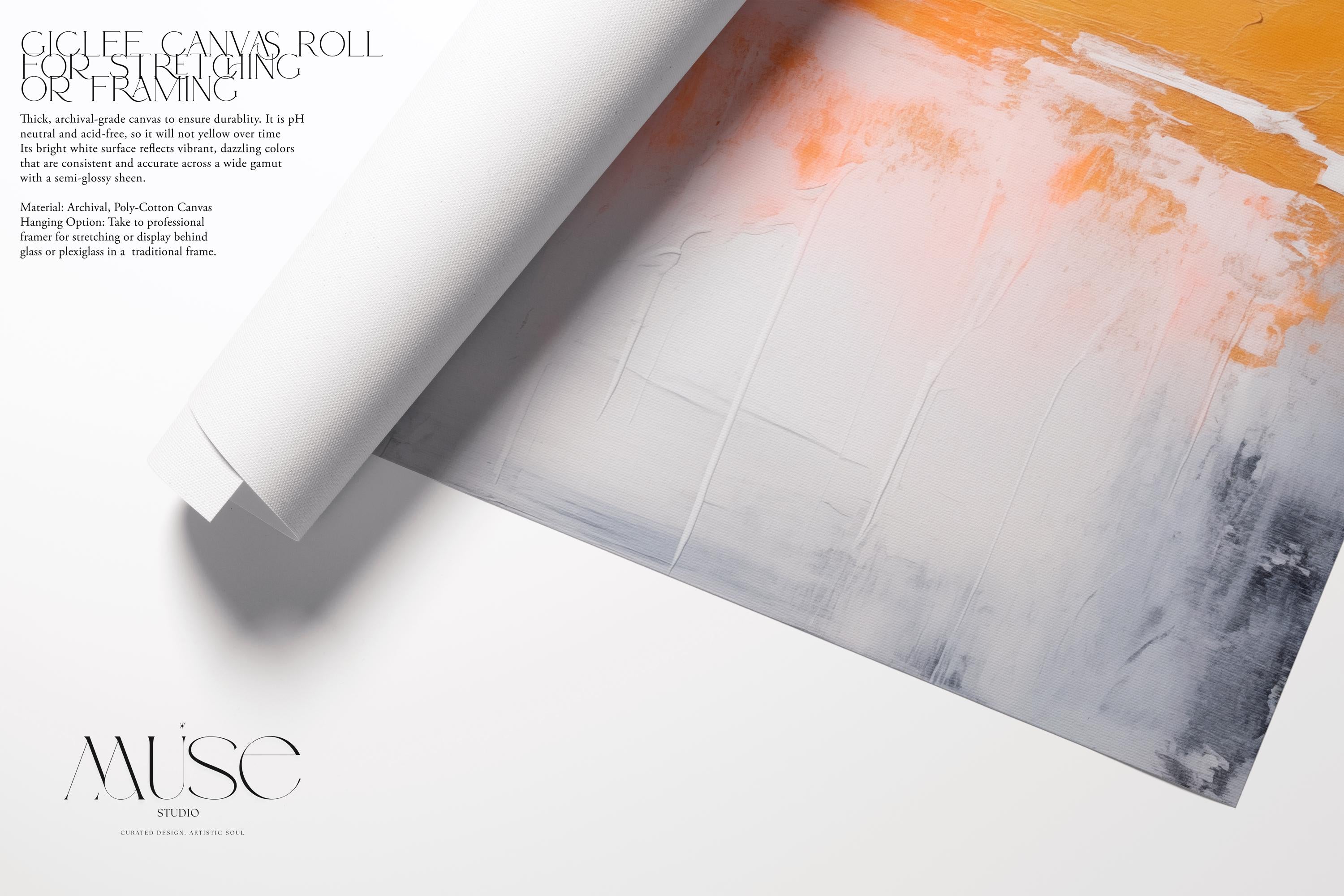 Large Abstract Art Print Yellow White Gold Fine Art Poster Metallic Luster Warm Neutral Decor Nature Inspired Accent for Living Room 209