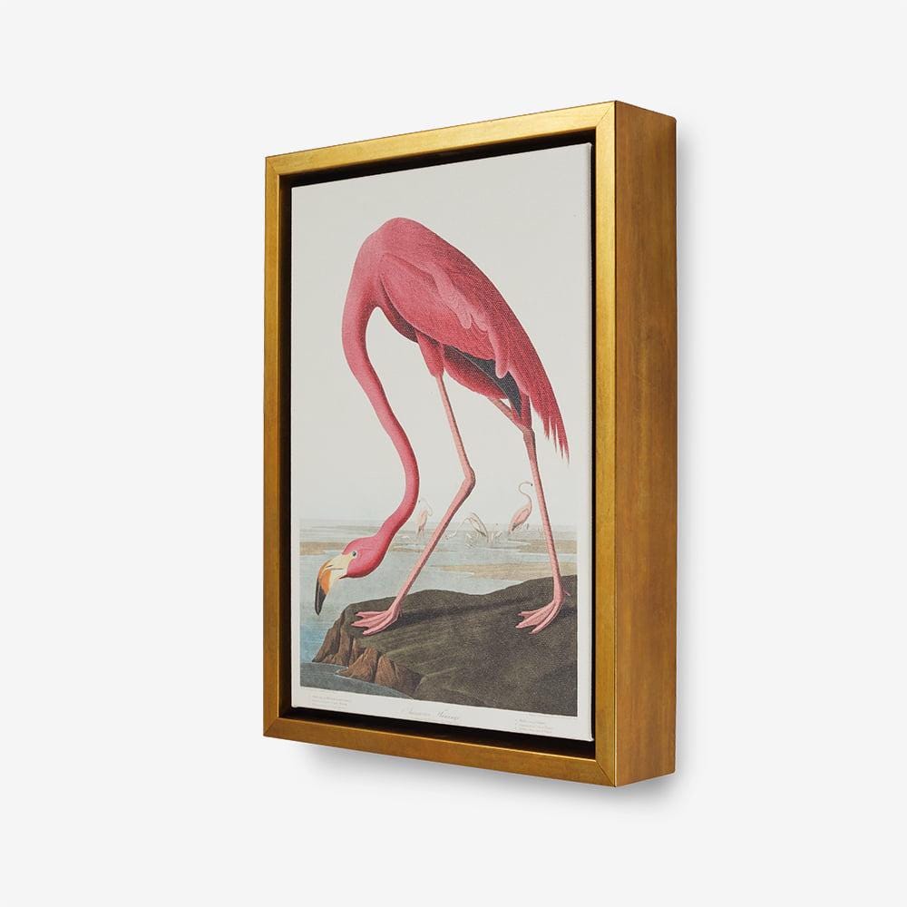 Framed Sunset Abstract Art in Pink Amber Plum Vertical Canvas Wall Art Modern Soft Minimalist Painting for Living Room or Entryway 460
