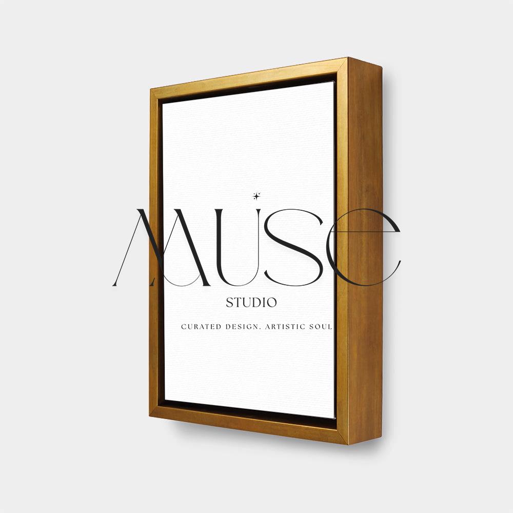 Vertical custom wall art designed to order. Select your preferred artwork number and format—available as fine art paper, rolled canvas, stretched canvas, or floater framed canvas. Handcrafted decor art by Muse Studio, ideal for living room, entry, or bedroom.