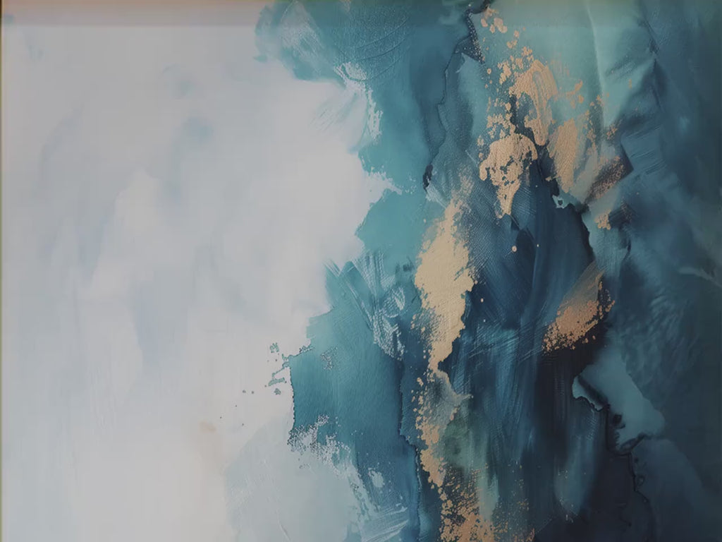 Wall Art · Blue Wall Art · Abstract Art Print · Minimalist Wall Art · Indigo Art · Maximalist Decor · Sky Wall Art · Night Sky Print | 331